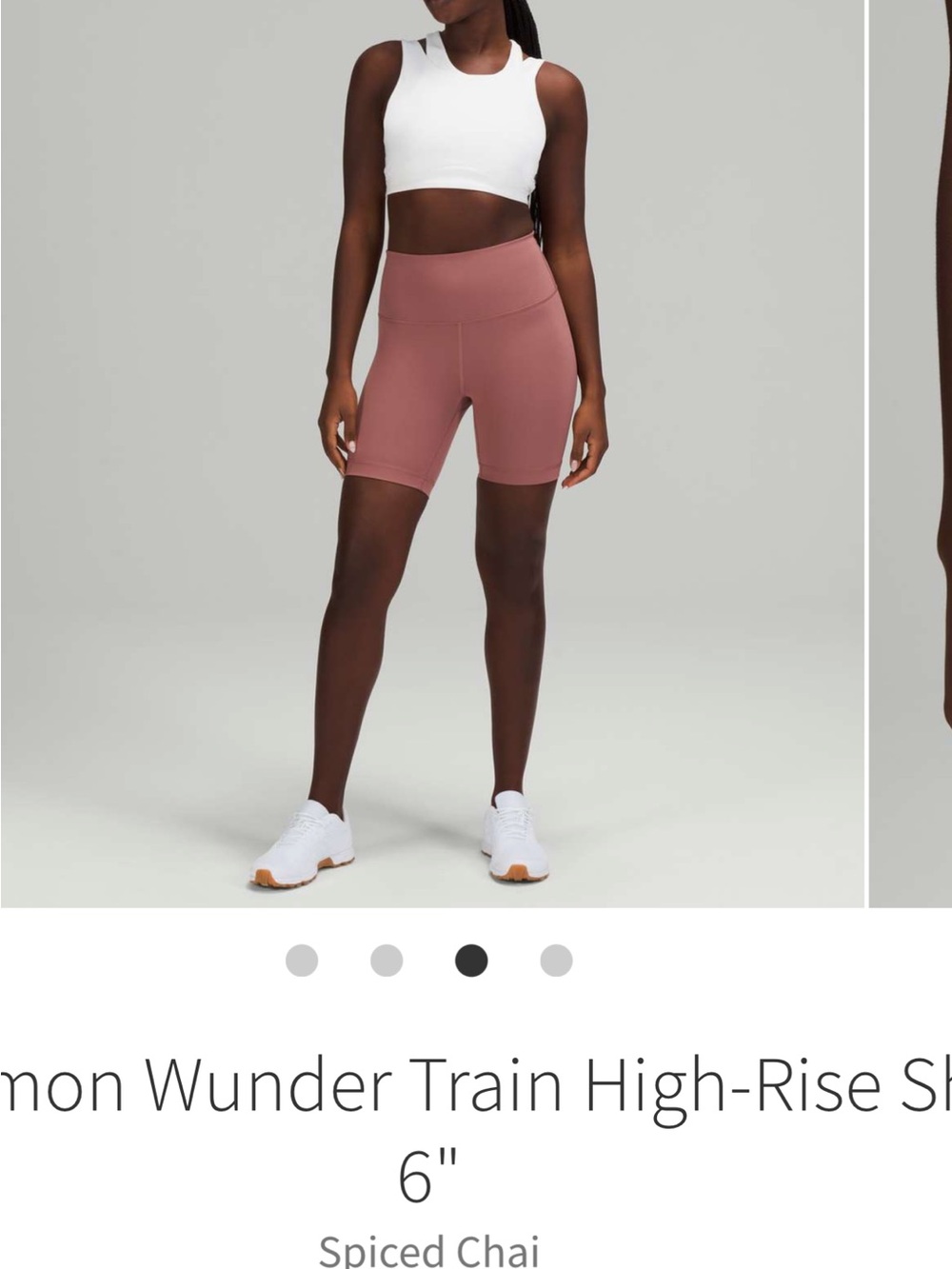 lululemon athletica Wunder Train High-Rise 6" Shorts - Spiced Chai
